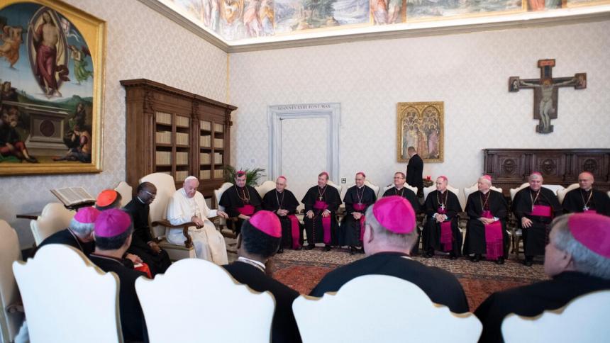Ad Limina in Rome with Pope Francis