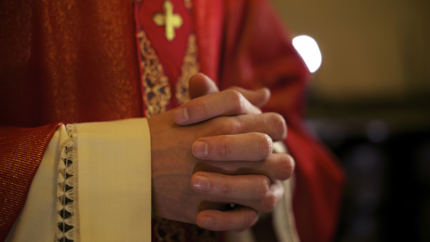 priest hands