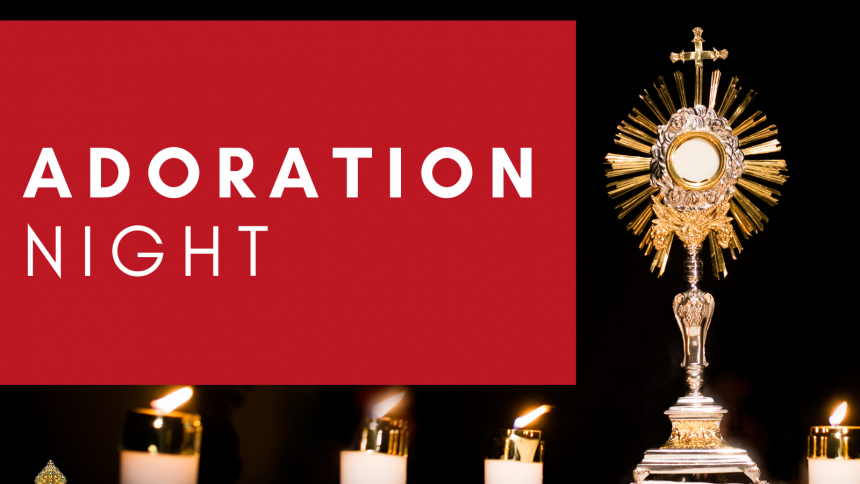 Adoration Night Invitation