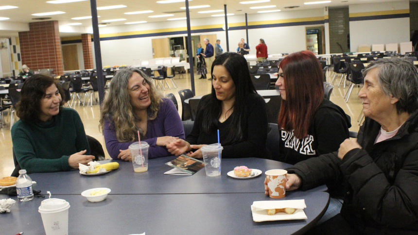 Women gather to quench a thirst for the Eucharist and fellowship