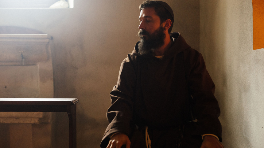 Shia LaBeouf stars in the new drama "Padre Pio.” The OSV News classification is A-III -- adults. The Motion Picture Association rating is R -- restricted. Under 17 requires accompanying parent or adult guardian.(OSV News photo/Gravitas Ventures)