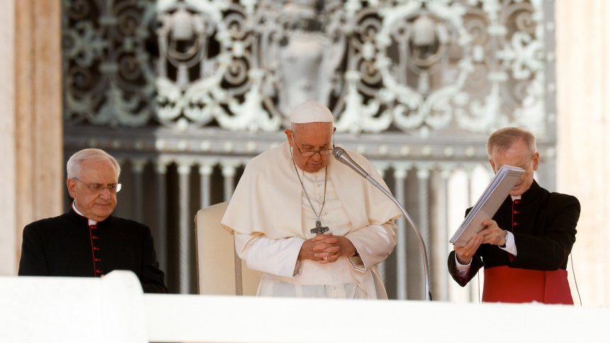 POPE-PRAYERS-ISRAEL-GAZA