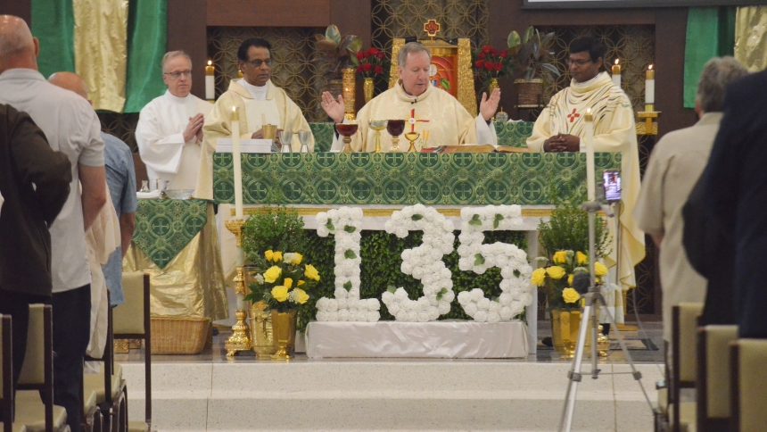 135th Jubilee Mass at Sacred Heart