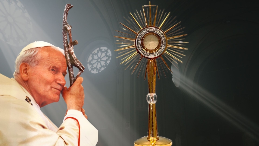 JPII Vocations Monstrance