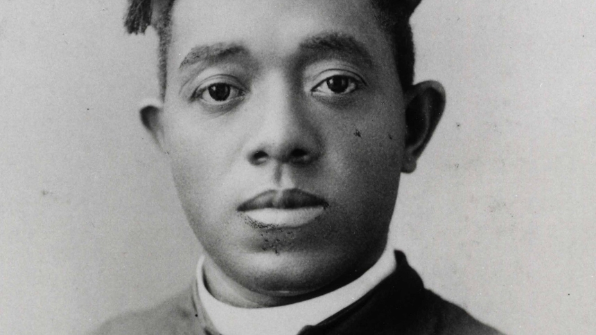 Father Augustus Tolton is pictured in an undated photo. Born into slavery in Missouri, he was ordained a priest April 24, 1886, in Rome and said his first Mass at St. Peter's Basilica. He is the first recognized African American priest ordained for the U.S. Catholic Church and is a candidate for sainthood. (OSV News photo/courtesy of Archdiocese of Chicago Archives and Records Center)