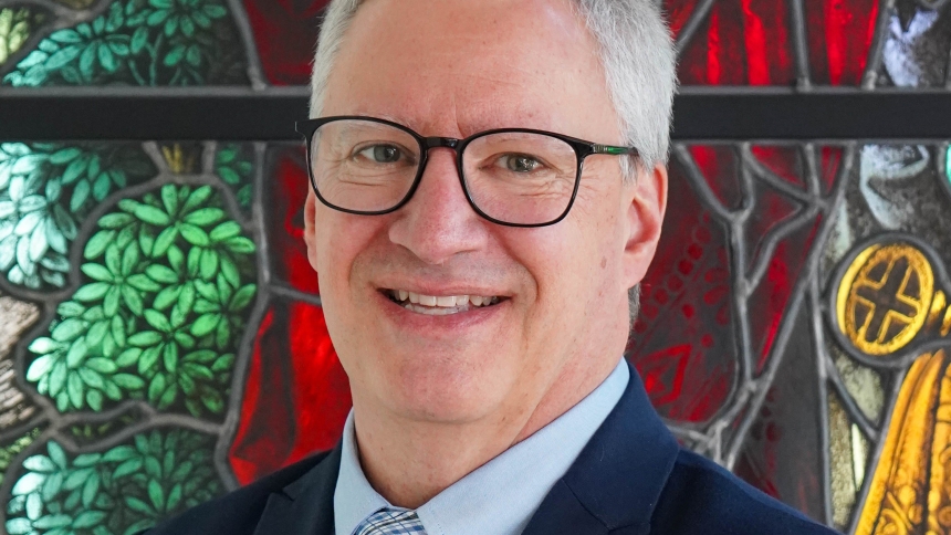 David Faber, superintendent of Catholic schools in the Diocese of Grand Rapids, Mich., is a recipient of one of the National Catholic Educational Association's President's Awards -- the Dr. Karen M. Ristau Innovations Award, recognizing an individual, school or program that has advanced the mission of Catholic education through an innovative program or approach. Faber is pictured in an undated photo. (OSV News photo/courtesy NCEA)