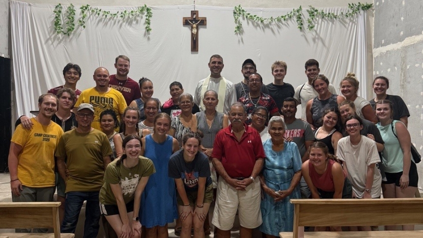 Father Stanish in Costa Rica