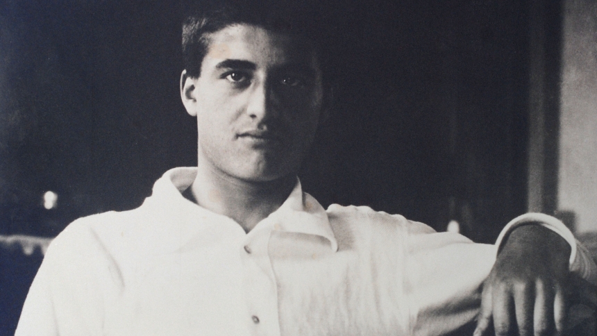 Italian Blessed Pier Giorgio Frassati, a struggling student who excelled in mountain climbing, is seen in an undated photo. He had complete faith in God and persevered through college, dedicating himself to helping the poor and supporting church social teaching. He died at age 24 and was beatified by St. John Paul II in 1990. The Vatican announced June 13, 2025, that the canonization ceremony for Blessed Frassati will take place Sept. 7 and include Blessed Carlo Acutis. (OSV News photo/Catholic Press Photo)