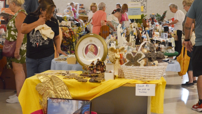 sale at Our Lady of Consolation