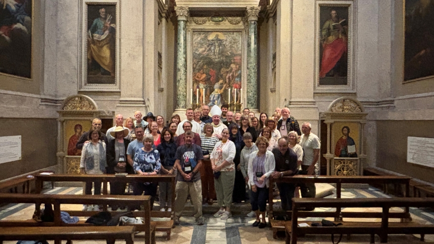 Pilgrims in Rome