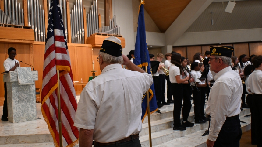 Veterans Day Program at St. Thomas More