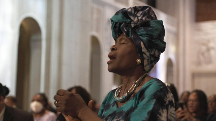 This is a still from the recently released documentary "Trailblazers of Faith: The Legacy of African American Catholics" from the Black and Indian Mission Office in Washington. It tells the story of how African American Catholics have been able to embrace their faith without abandoning their own culture. (OSV News photo/courtesy Black and Indian Mission Office)