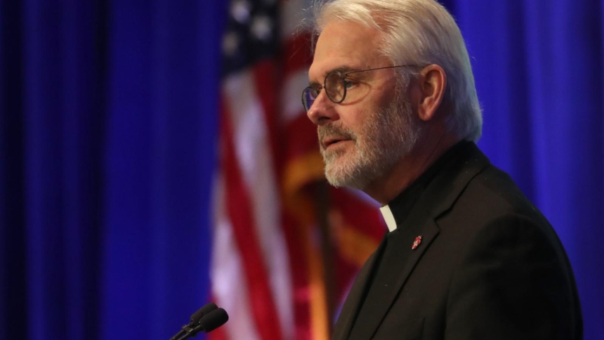 Archbishop Paul S. Coakley of Oklahoma City, seen in a file photo, as president of the U.S. Conference of Catholic Bishops, sent a letter to leaders of the Jewish community in the United States, expressing the Catholic Church's prayerful solidarity with the Jewish community following a Dec. 14, 2025, terror attack on Jewish beachgoers in Australia. (OSV News photo/Bob Roller)