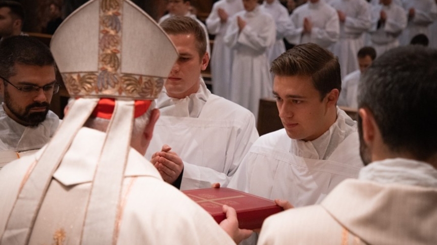 Seminarian Gianni DiTola