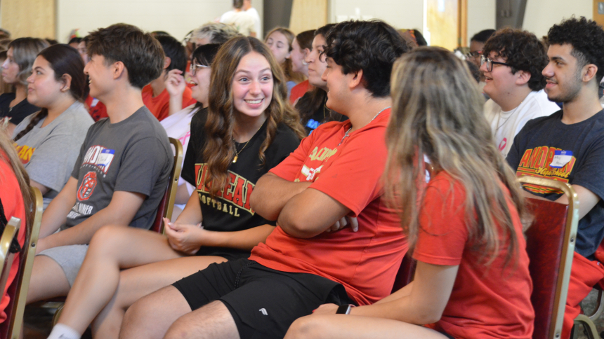 Andrean returns for new school year