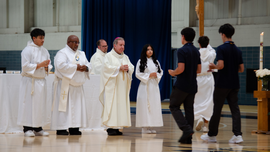 All Campus Mass at Bishop Noll